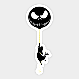 Nightmare balloon Sticker